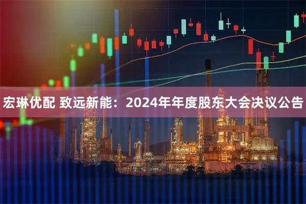 宏琳优配 致远新能：2024年年度股东大会决议公告